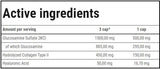 Glucosamin-Sportkomplex | mit Hyaluronsäure und Kollagen Typ II – 90 Kapseln