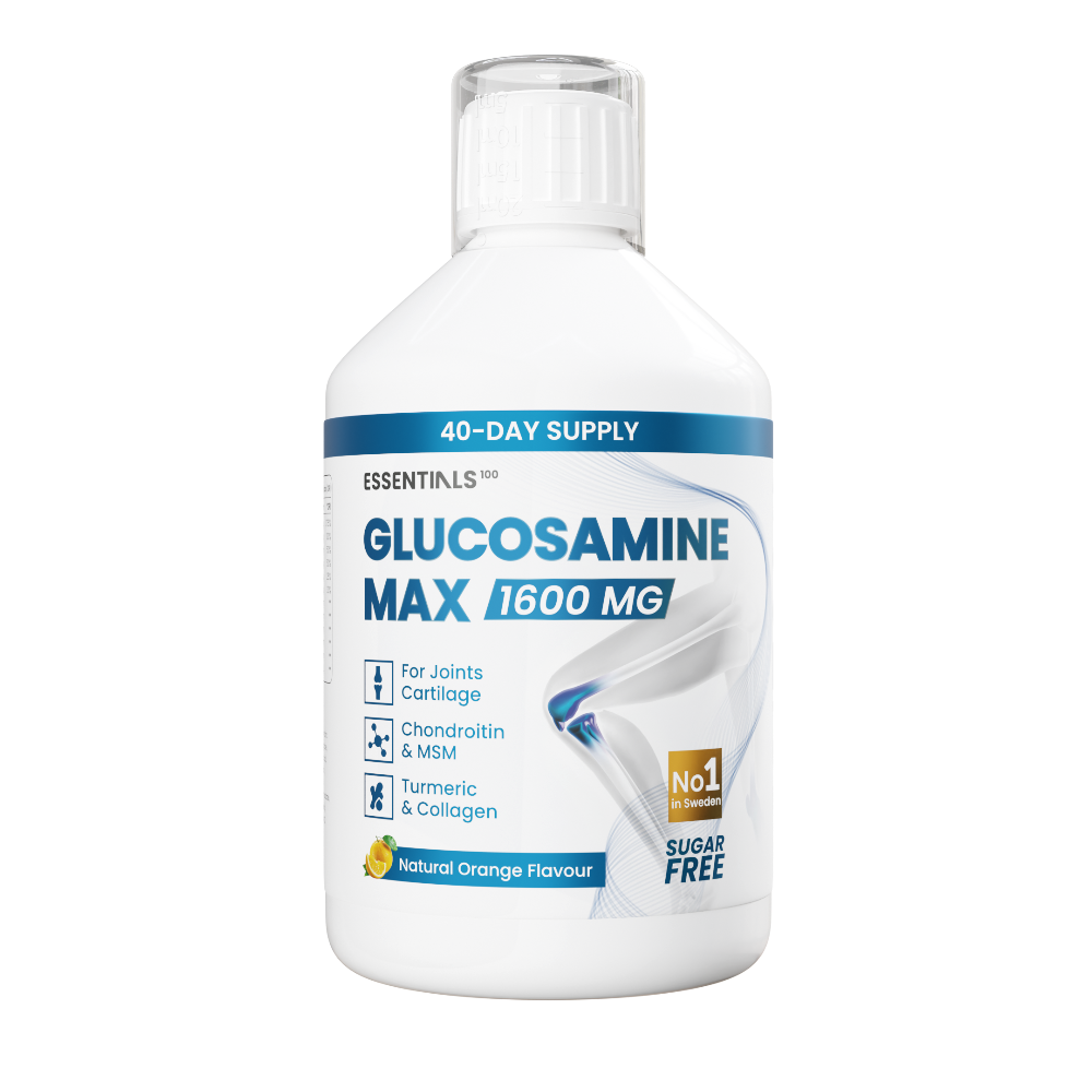 Glucosamin Max mit Kollagen Typ 2, MSM, Chondroitin (40/20 Dosen, 500 ml)