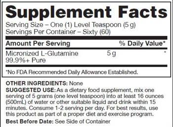 Glutamin – 300 Gramm