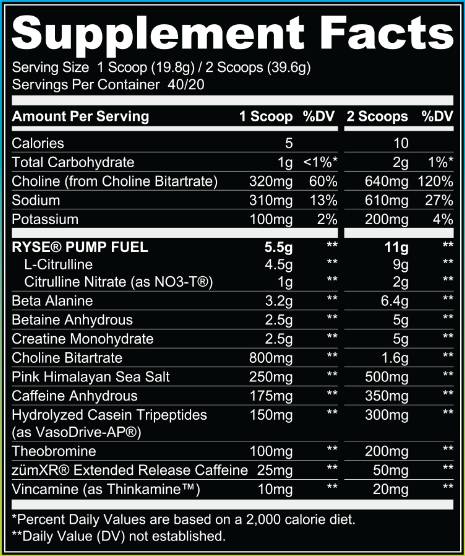 Godzilla Pre-Workout – 732–796 Gramm