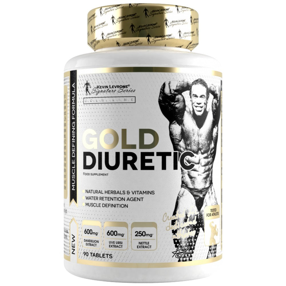 Gold Diuretikum | Pflanzliches Wasserretentionsmittel – 90 Tabletten