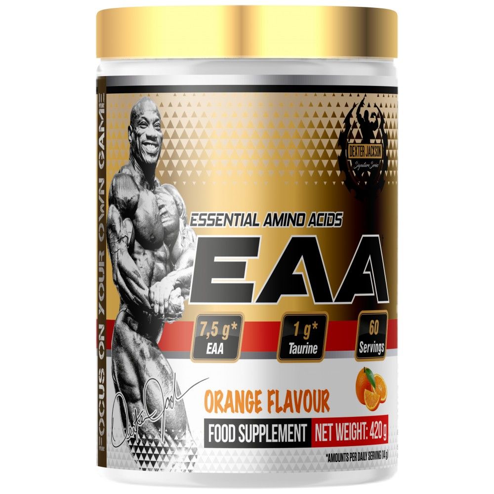 Gold-Serie | EAA-Pulver ~ Essentielle Aminosäuren + Taurin – 420 Gramm