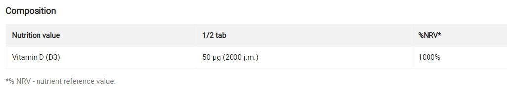 Gold - Vitamin D3 90 Tabletten <tc>Olimp</tc>