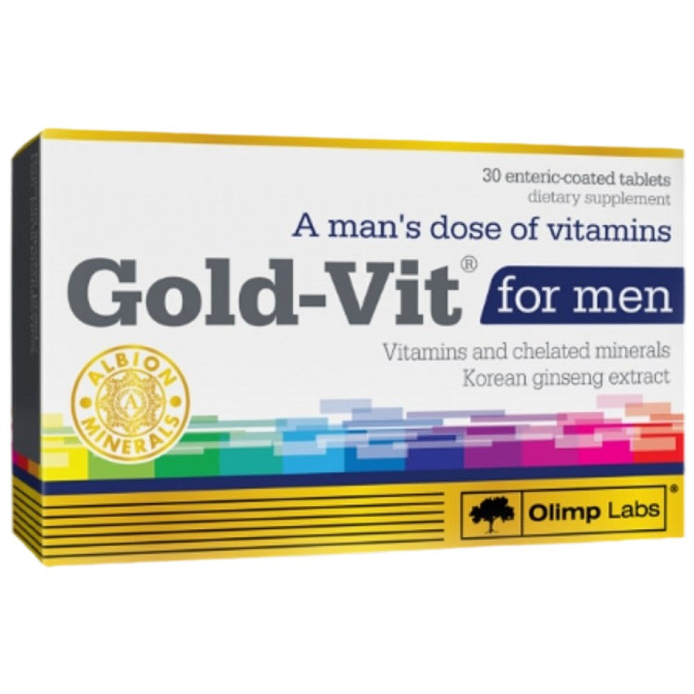 Gold Vit für Männer – 30 Tabletten