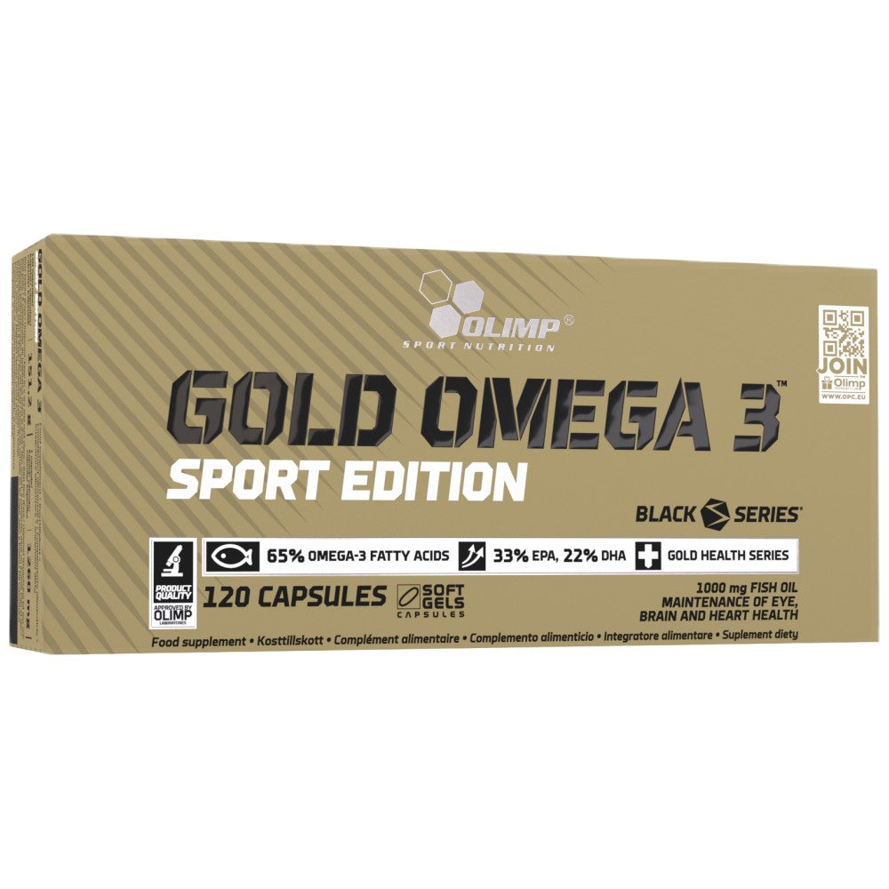 Omega 3 Gold Sport Edition - 120 Gelkapseln