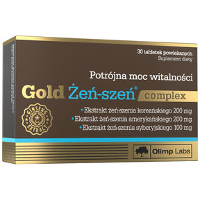 Gold Ginseng - 30 Tablets - Nutra Best Europe