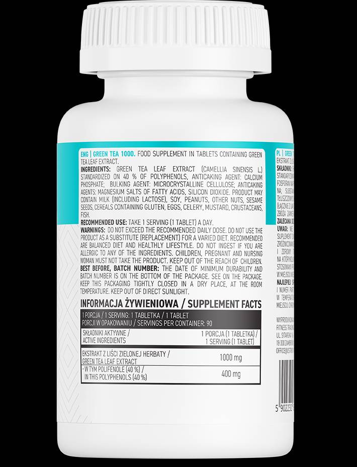 Grüner Tee 1000 90 Tabletten
