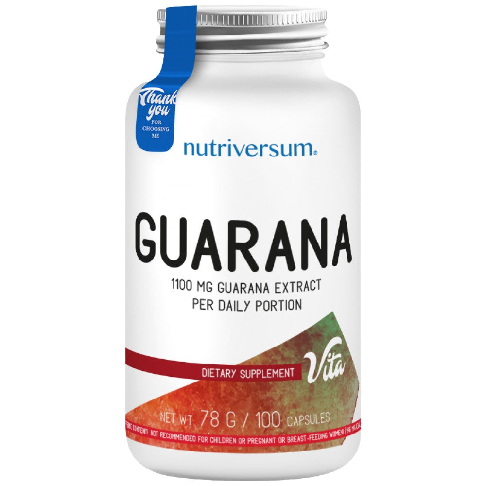 Guarana-Extrakt 550 mg 100 Kapseln