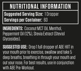 HIIT-Leistungseinbußen | mit MCT & Pfefferminze – 30 ml