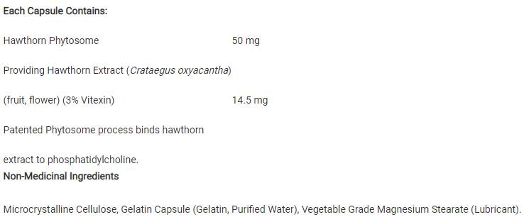 Weißdorn-Phytosom 50 mg 60 Kapseln