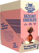 <tc>HealthyCo</tc> Schokolade mit Haselnüssen, 100 Gramm – ohne Zuckerzusatz und ohne Palmöl