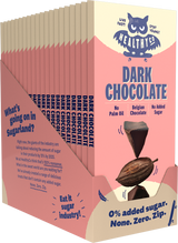 <tc>HealthyCo</tc> 100 Gramm dunkle Naturschokolade – ohne Zuckerzusatz und ohne Palmöl