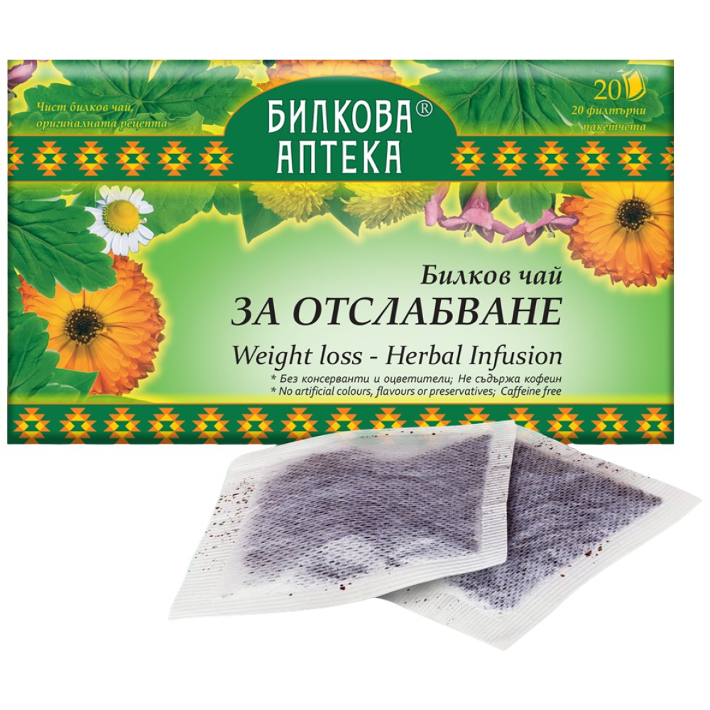 Kräutertee zur Gewichtsreduktion – 20 x 30 Gramm