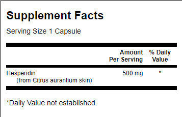 Hesperidin 500 mg – 60 Kapseln
