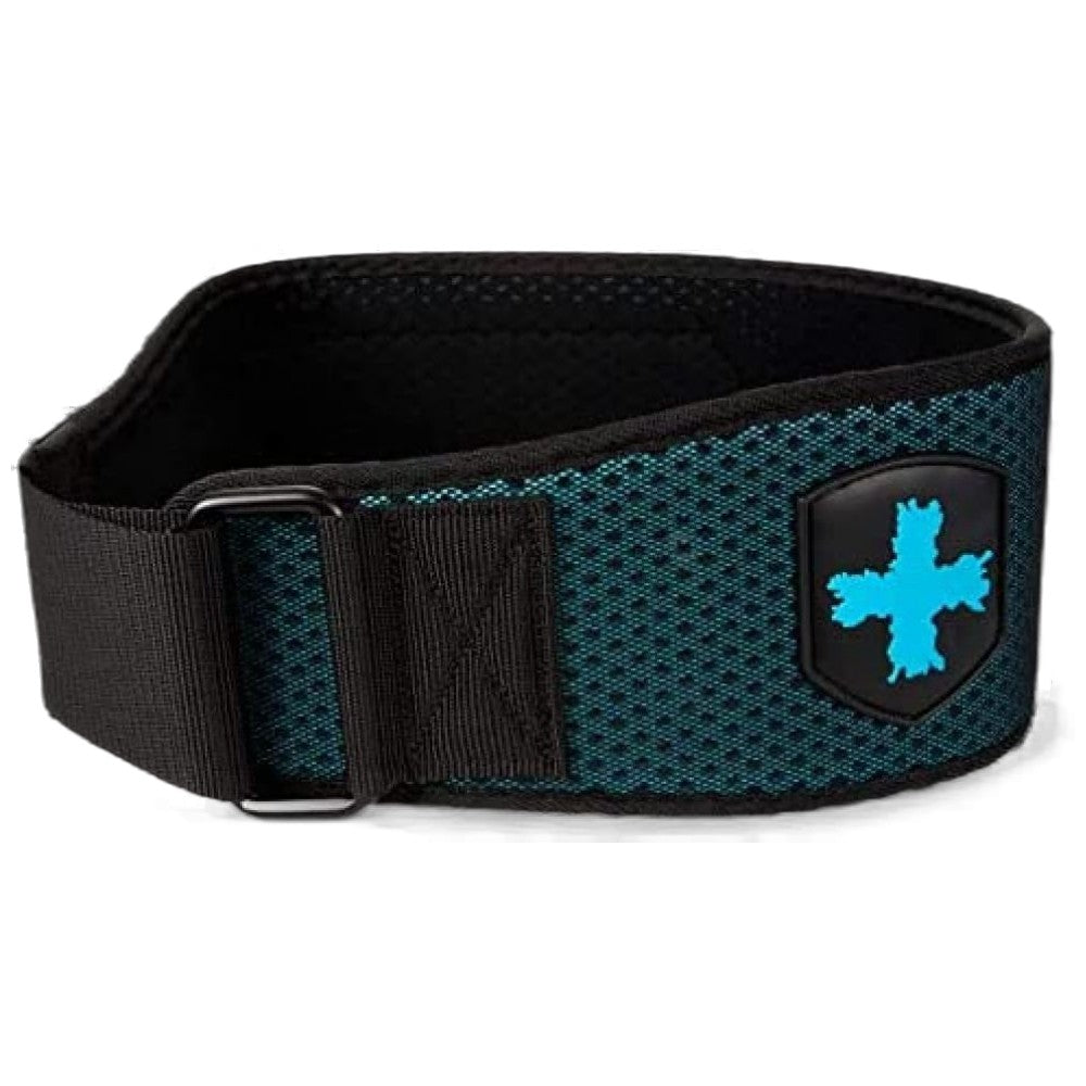 Damen-Trainingsgürtel/Hex Core Belt 12 cm – Blau – 12 cm