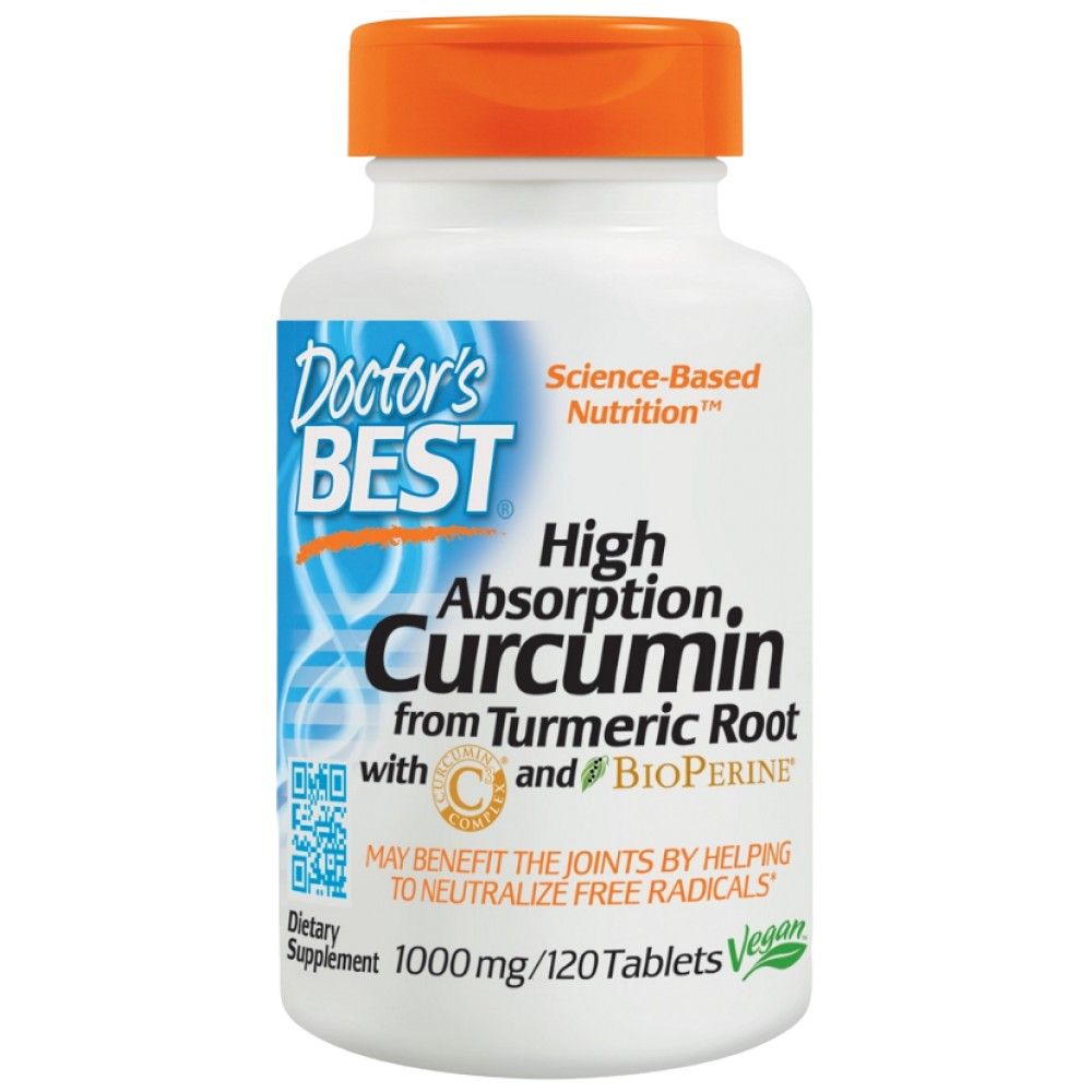 Hochabsorbierendes Curcumin 1000 mg | Mit C3-Komplex & BioPerine – 120 Tabletten