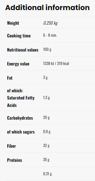 Hoher Proteingehalt von 35 % – reduzierte Kohlenhydrate | Maccheroni - 200 Gramm