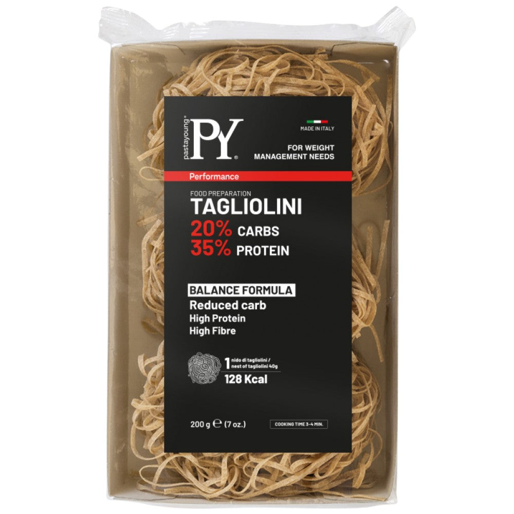 Hoher Proteingehalt von 35 % – reduzierte Kohlenhydrate | Tagliolini – 200 Gramm