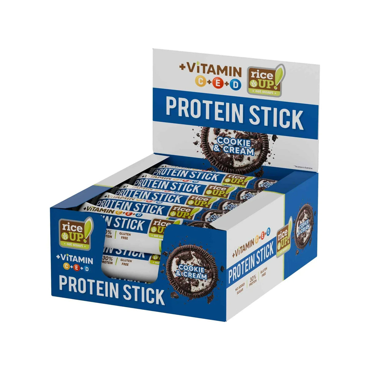 Riegel mit hohem Proteingehalt und ohne Zuckerzusatz – 15 x 40 g
