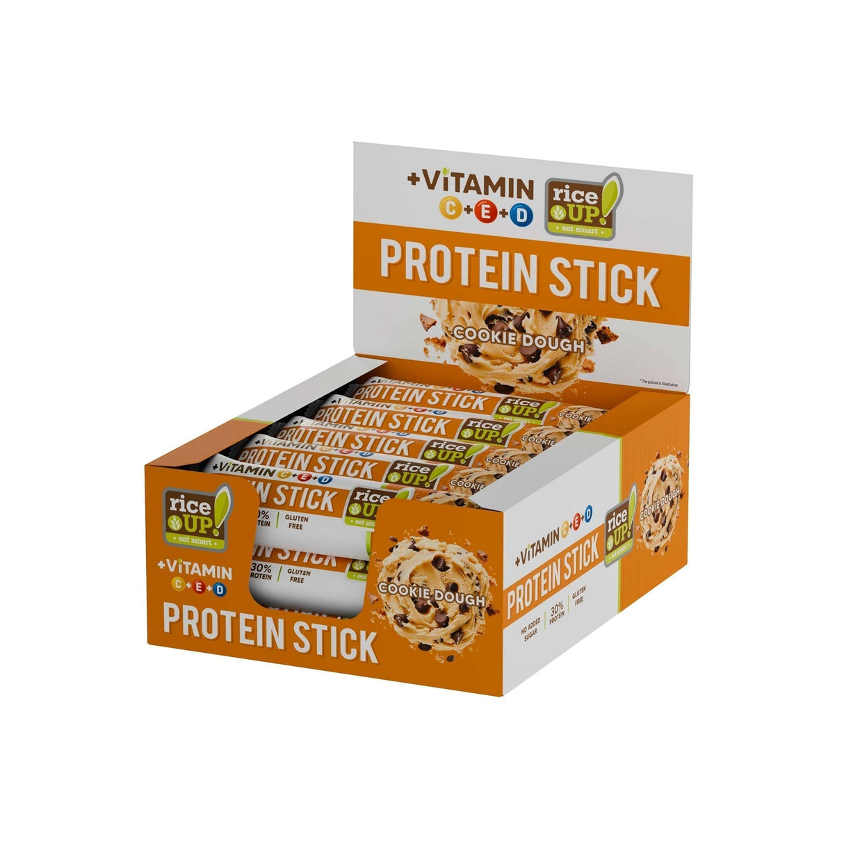 Riegel mit hohem Proteingehalt und ohne Zuckerzusatz – 15 x 40 g