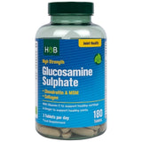 Hochwirksames Glucosaminsulfat | Mit Chondroitin, MSM und Kollagen – 180 Tabletten