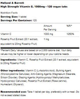Hochwirksames Vitamin C 1000 mg – 240 Tabletten