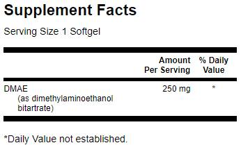 Hohe Potenz DMAE 250 mg 30 Gelkapseln