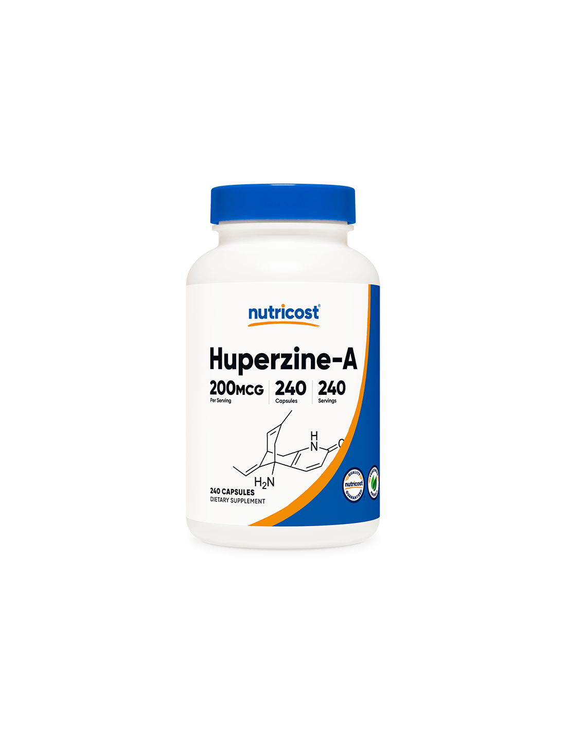 Nervensystem - Huperzin A (Huperzin A), 200 µg/240 Kapseln <tc>Nutricost</tc>