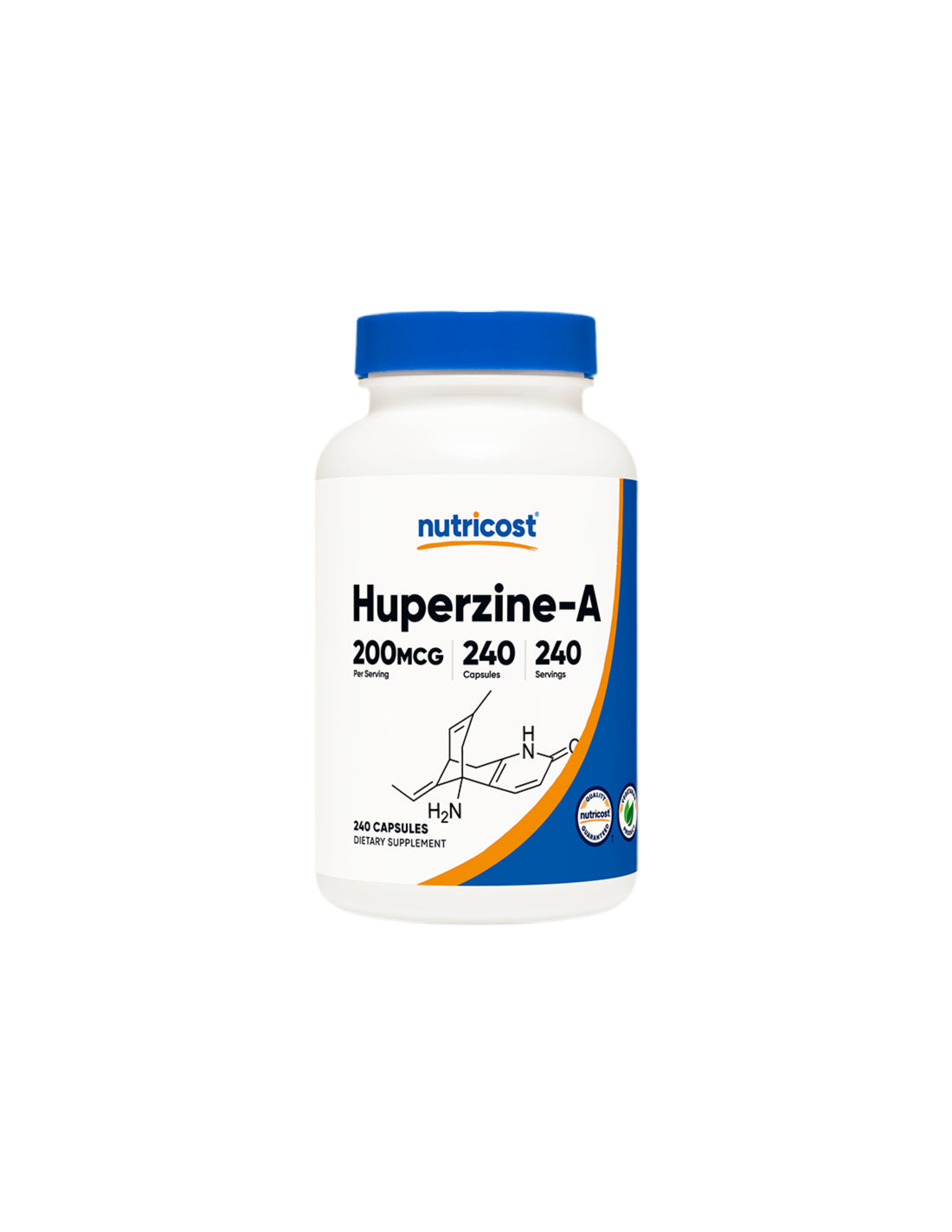 Nervensystem - Huperzin A (Huperzin A), 200 µg/240 Kapseln <tc>Nutricost</tc>