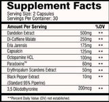 Hybrid | Thermogenes Pre-Workout – 60 Kapseln