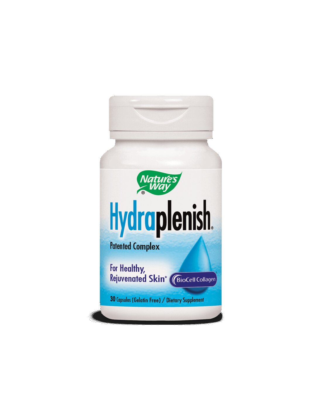 Kollagen mit Hyaluronsäure Hydraplenish® – Schöne Haut und gesunde Gelenke, 500 mg, 30 Kapseln Nature's Way