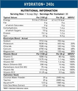 Flüssigkeitszufuhr+ | Elektrolyt- und Vitaminpulver – 240 Gramm