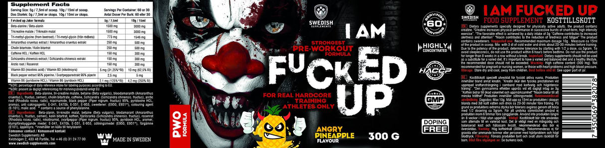 I am F#CKED UP JOKER Edition – 300 Gramm