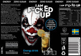 Ich bin F#CKED UP JOKER | Energiegetränk ~ Null Zucker – 330 ml