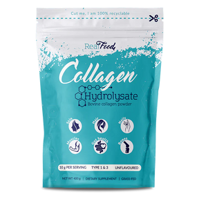 Hydrolyzed bovine collagen type 1 and 3 (10,000 mg) - 40 doses, 400 g - Nutra Best Europe