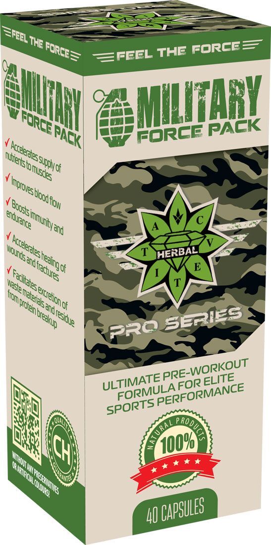 Military Force Pack - 40 Kapseln