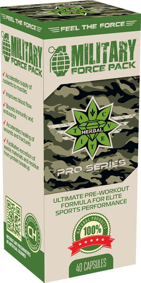 Military Force Pack - 40 capsules - Nutra Best Europe