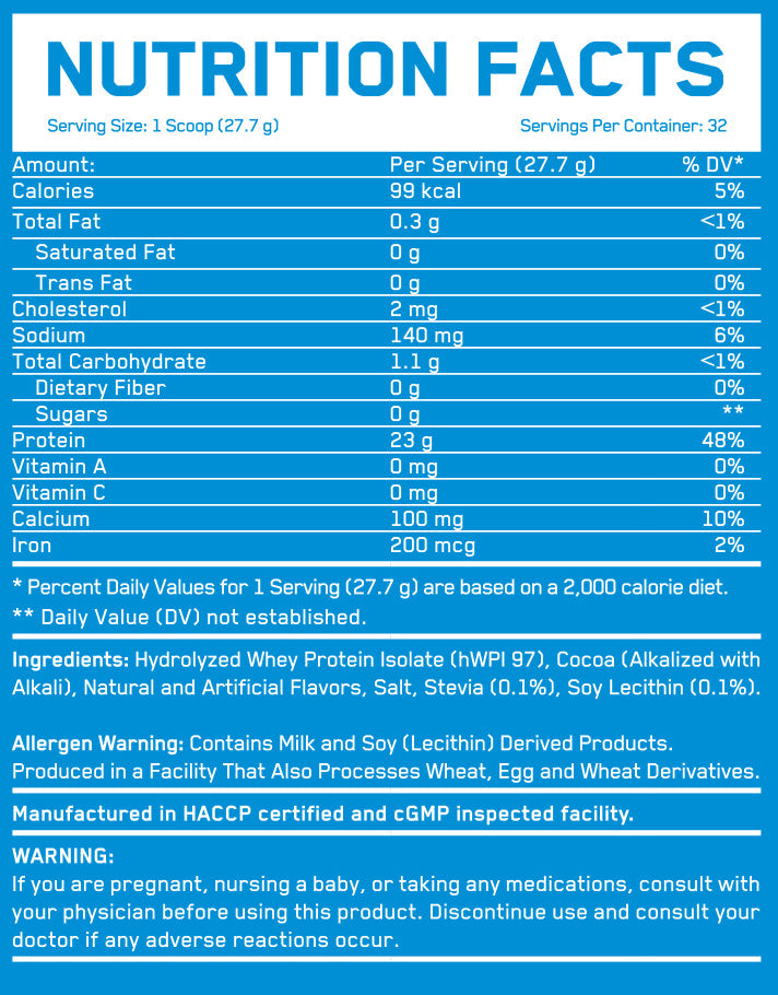 ISO BUILD Proteinisolat – 0,908 kg