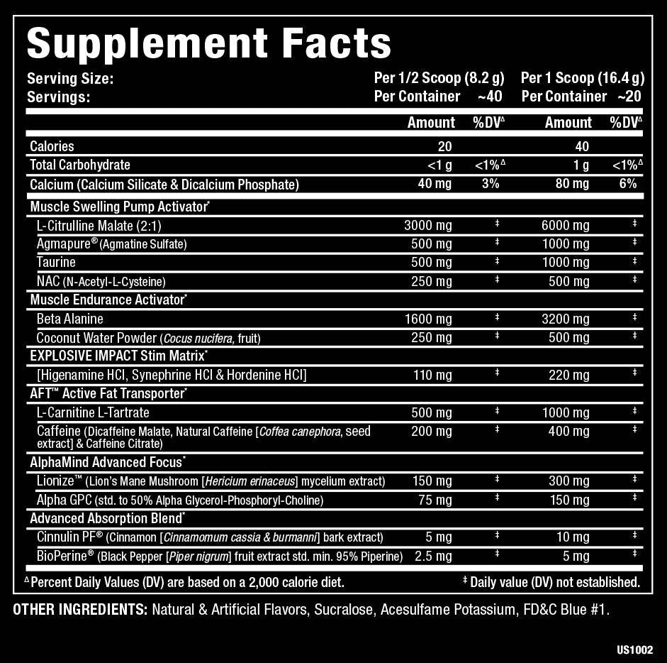 Impact Initer/Pre-Workout – 328 Gramm