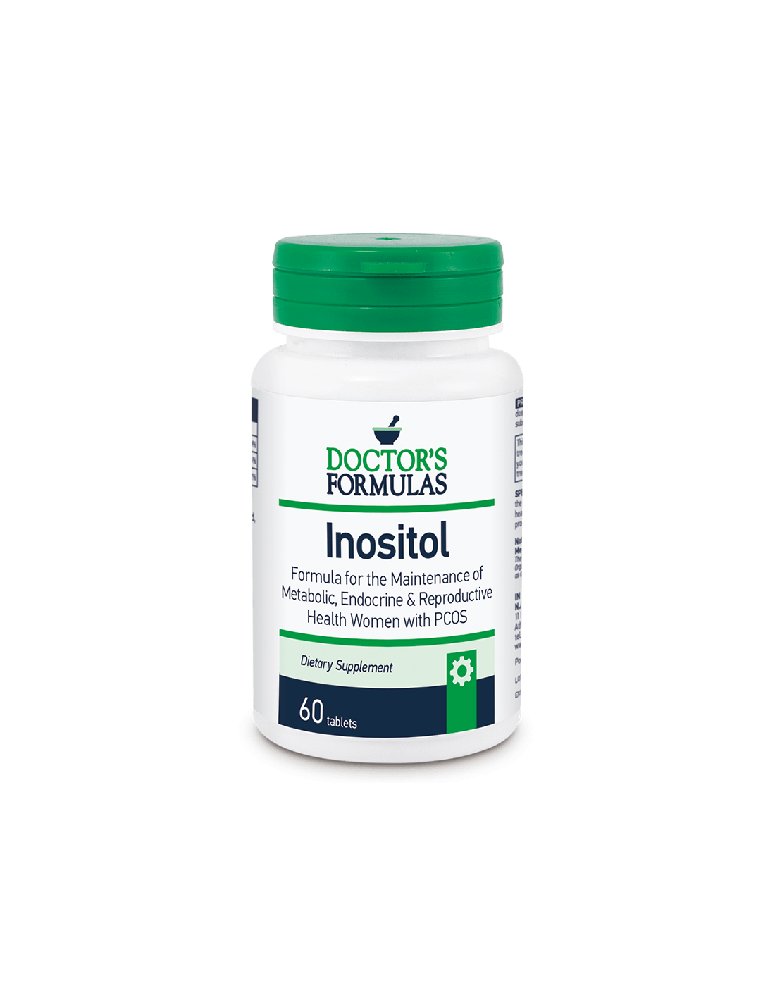 Inositol/Inositol-Formel mit Folsäure und den Vitaminen B6 und B12, 60 Tabletten Doctor's Formulas