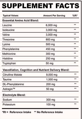 Intra-EAA+ | mit Citrullin und Elektrolyten – 810 Gramm