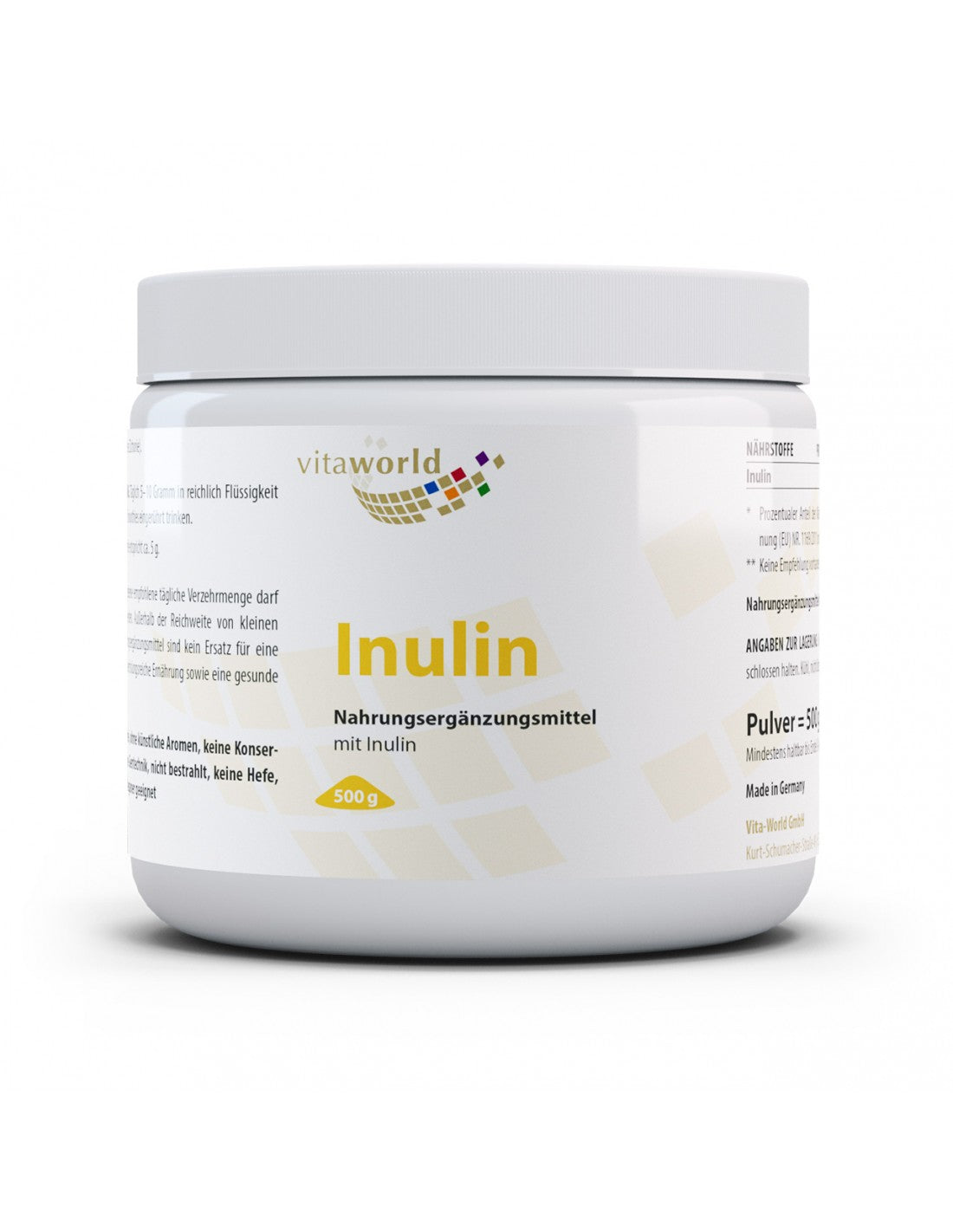 Inulin (Inulin), 500 g Pulver