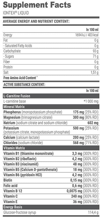 Iontex Multigetränk - 1000 ml