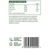 Sanfte Eisenformel (Eisenbisglycinat) 14 mg 90 Tabletten NaturesAid