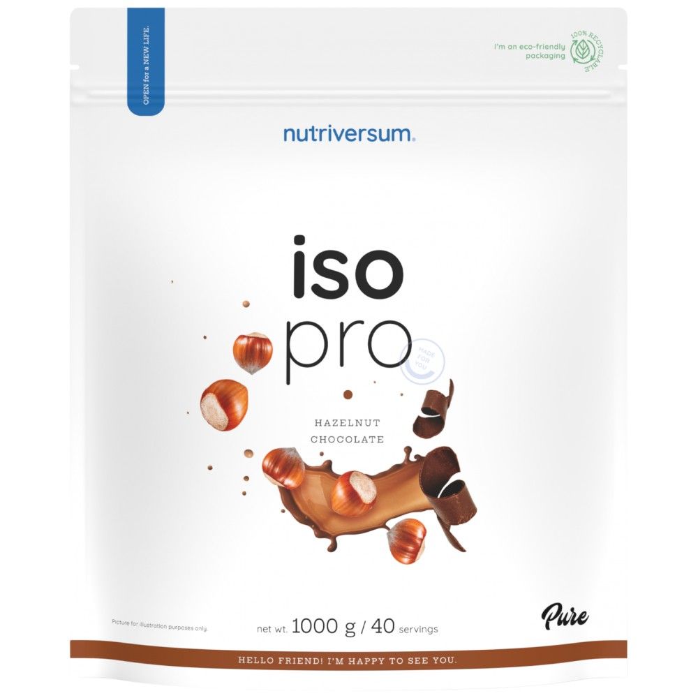 Iso Pro Pure Whey | Mit dem N-Zyme-System isolieren – 1000 Gramm