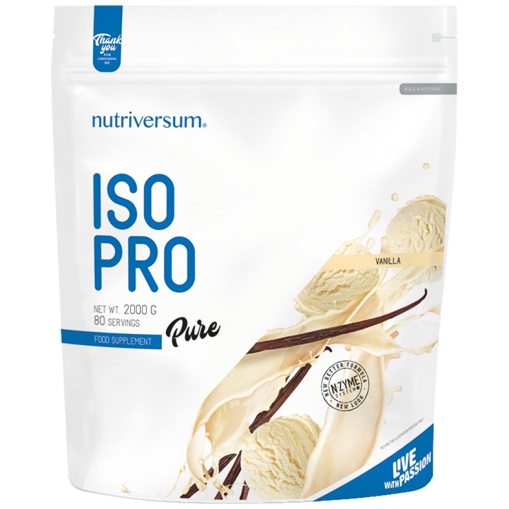 Iso Pro Pure Whey | Mit dem N-Zyme-System isolieren – 2000 Gramm
