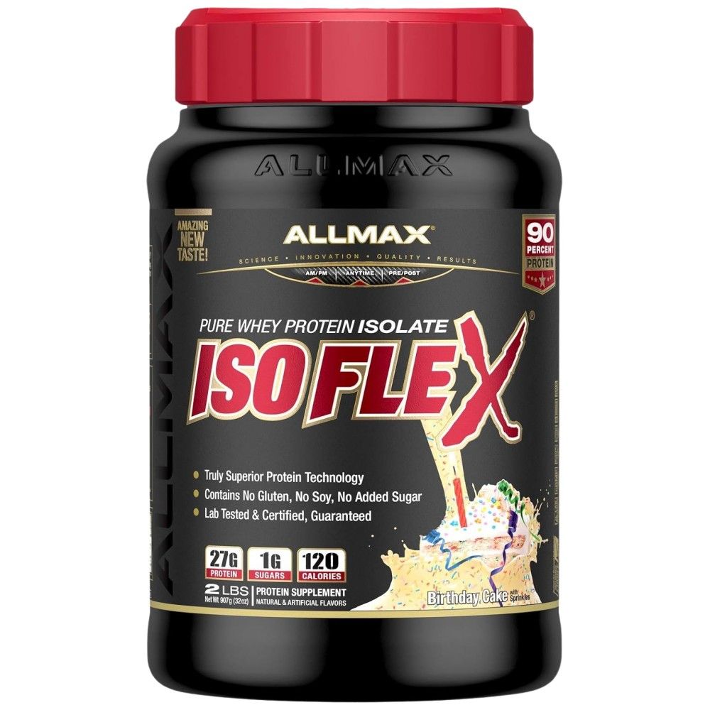IsoFlex | Reines Molkenisolat ~ Wirklich überlegene Proteintechnologie – 908 Gramm