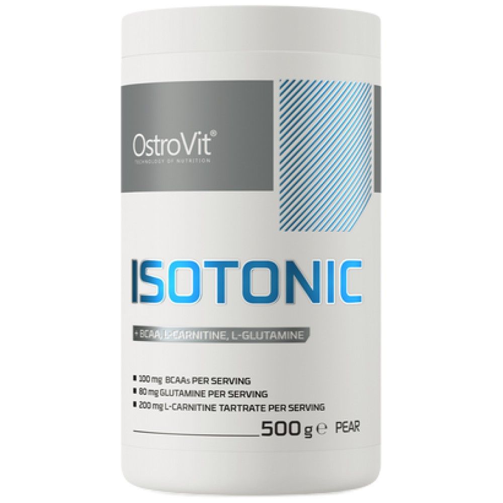Isotonisches Pulver + BCAA, L-Carnitin, L-Glutamin – 500 Gramm
