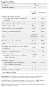 Cal-MAG mit B-Komplex & Vitamin C | Spannungsformel - 100 Tabletten
