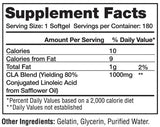 CLA 1000 mg 180 Gelkapseln